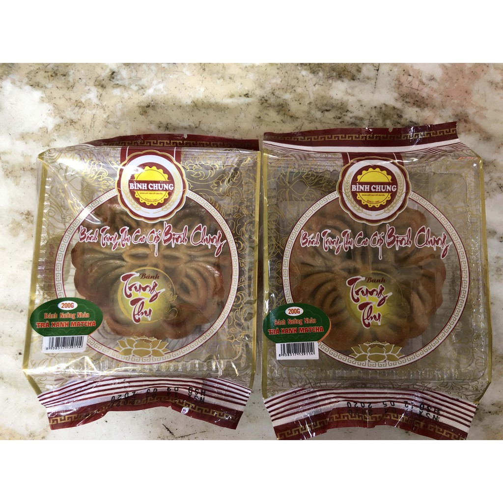 Bánh nướng nhân trà xanh/Bánh trung thu Bình Chung | BigBuy360 - bigbuy360.vn