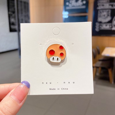 Ghim cài áo kim loại hình hoạt hình dễ thương