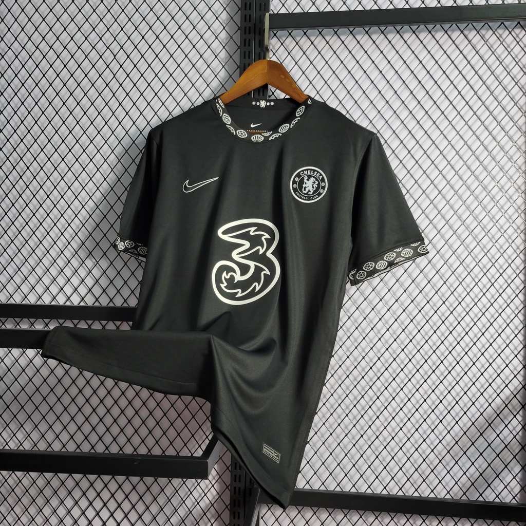 Áo Bóng Đá Chelsea Thái Lan Màu Đen 2022 / 23