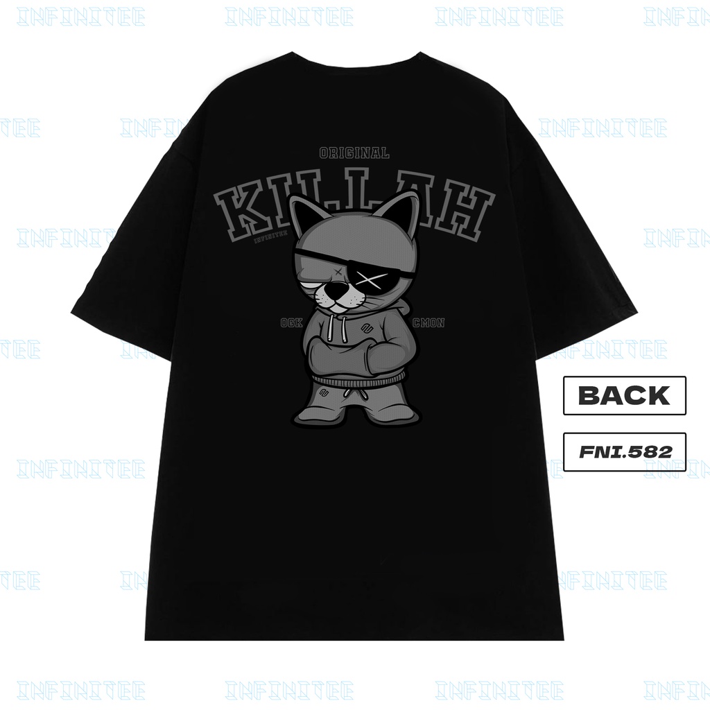 Áo thun INFINITEE Fni0582, Thun 100% Cotton - form rộng Unisex.