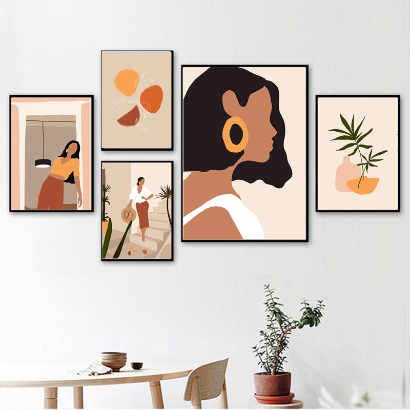 Tranh canvas treo tường chống thấm nước trang trí nhà cửa
