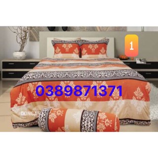 Bộ ga chun Sông Hồng cotton 1,6x2m