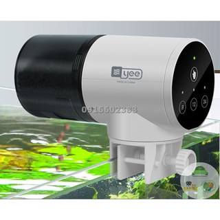Máy cho cá ăn tự động cao cấp xoay 360 độ và 4 chế độ chỉnh giờ