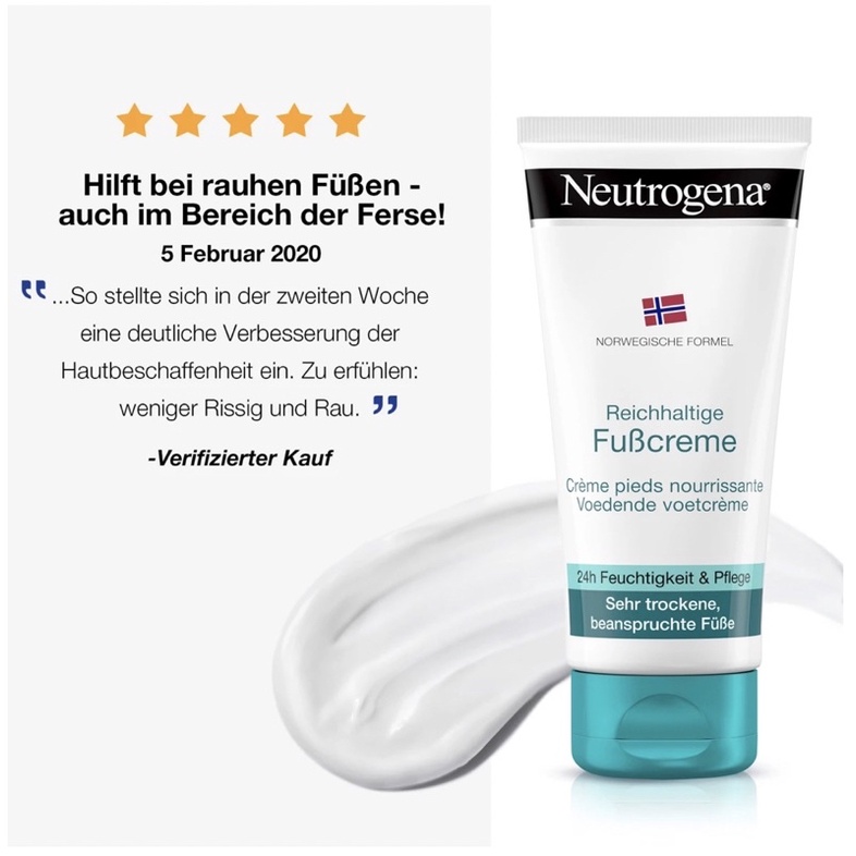Kem dưỡng da chân giảm nứt gót Neutrogena