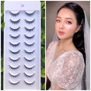 mi giả chồn [10 CẶP/HỘP] siêu tiết kiệm, mi mềm đẹp nhiều mẫu