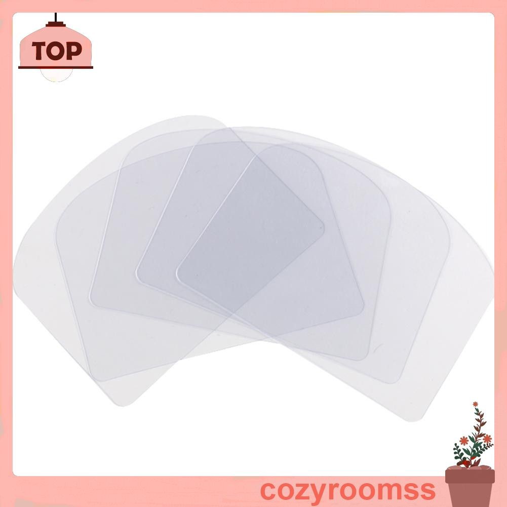 Set 5 dụng cụ vét kem trang trí bánh bằng nhựa trong suốt