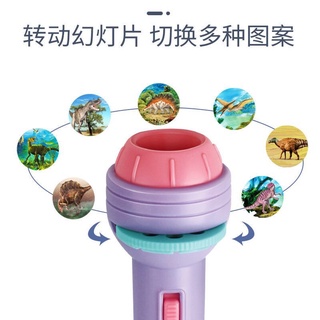 Đèn Pin Chiếu Ảnh 24 Hình Cho Bé