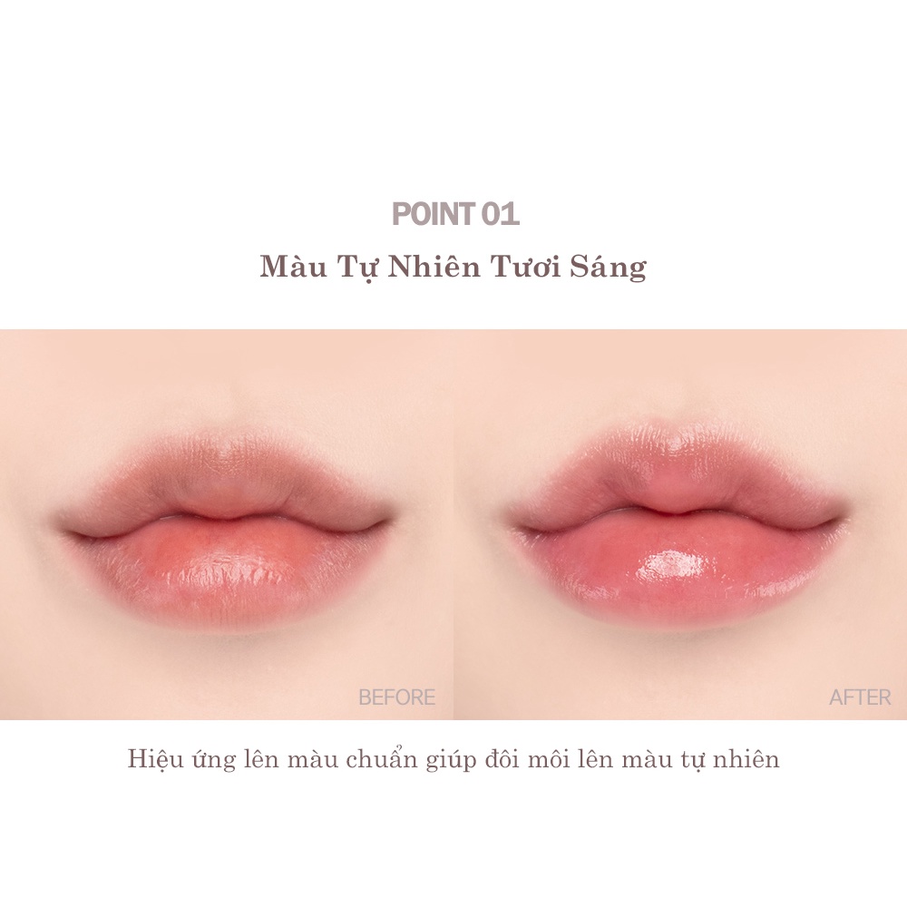 Son dưỡng có màu Espoir Nowear Glow Lip Balm 4.5gr