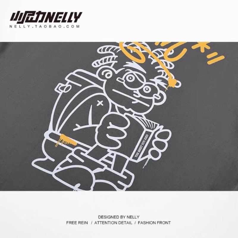 Áo phông nelly heybig sale (có sẵn)19 ts xám