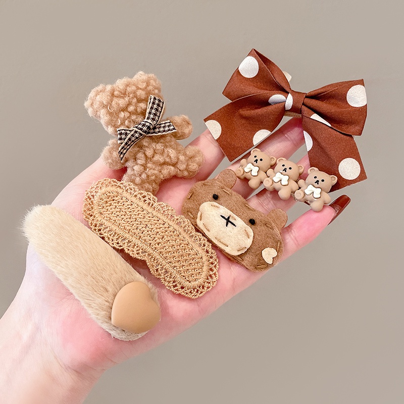 Kẹp Tóc Hình Nơ Dễ Thương Cho Bé Gái