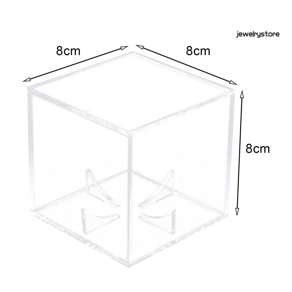 Hộp Đựng Bóng Chày Hình Vuông Trong Suốt Siêu Bền Tiện Dụng