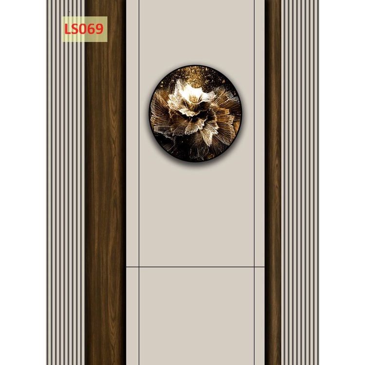 Phông Nền Livestream 3D 5D Họa Tiết Lam Sóng Hiện Đại Xu Hướng hot trend, thời thượng