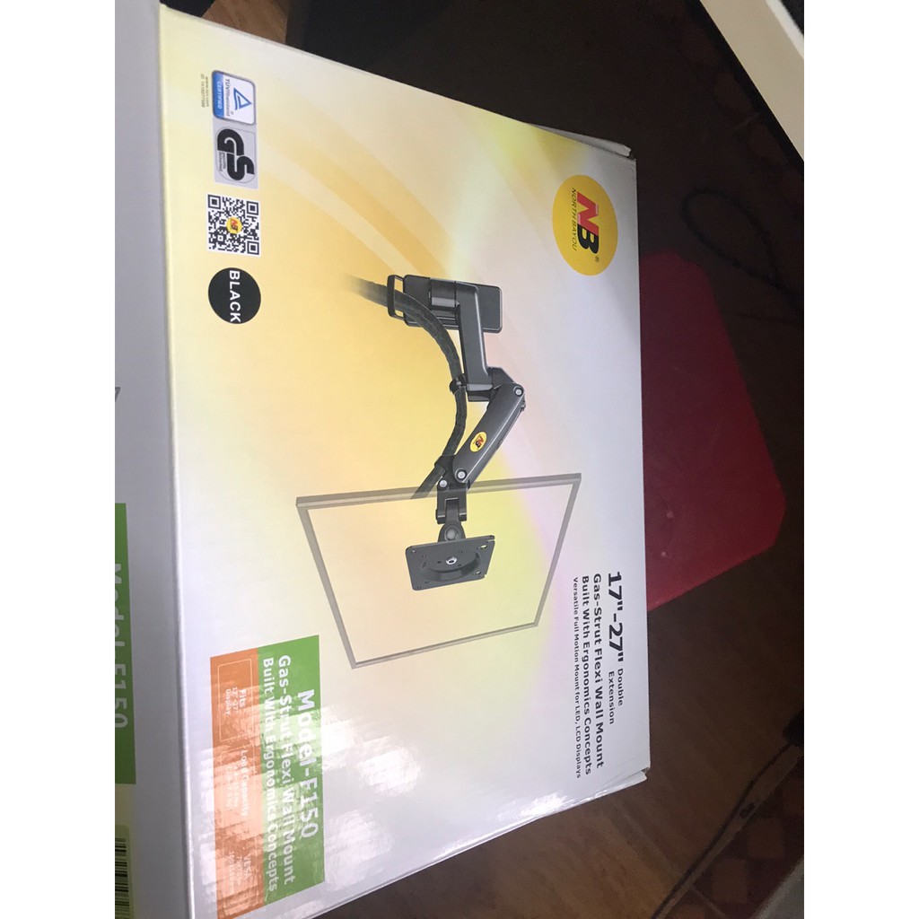 GIÁ TREO MÀN HÌNH NB F150 GẮN TƯỜNG 17 - 27 INCH | BigBuy360 - bigbuy360.vn
