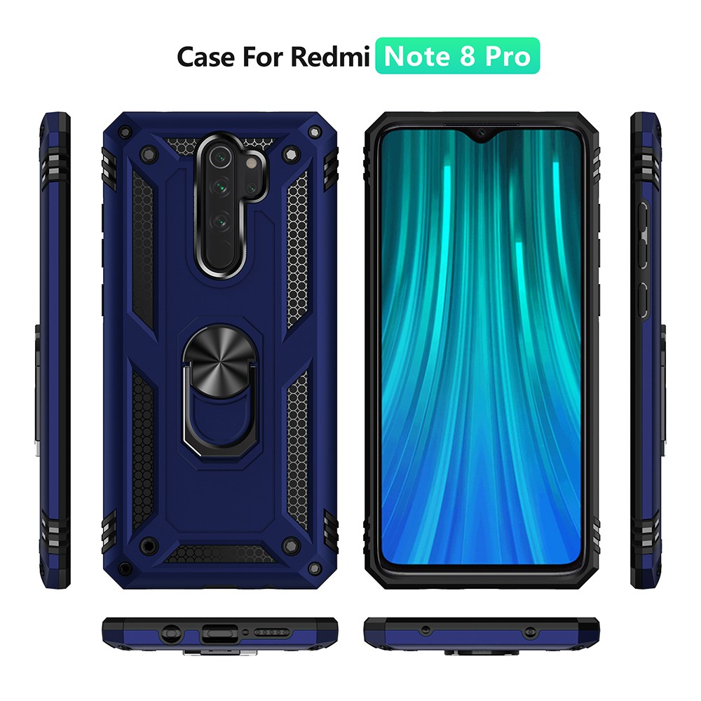 FREESHIP 50k_Ốp lưng Xiaomi Redmi Note 8 Pro, Ốp chống sốc 2 lớp kèm nhẫn iring làm giá đỡ cho Redmi Note 8 Pro | BigBuy360 - bigbuy360.vn