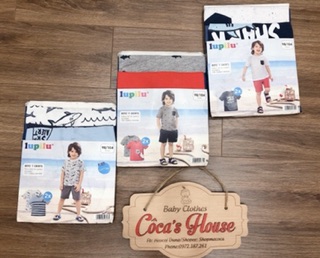 Set 2 áo bé trai Lupilu xuất dư