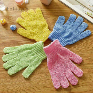 Găng tay đi tắm heliuyun Tẩy Tế Bào Chết Mát Xa Cơ Thể Đơn Giản Độc Đáo