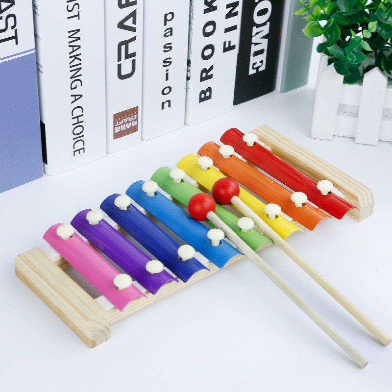 Đồ chơi gõ đàn xylophone 8 thanh vui nhộn cho bé