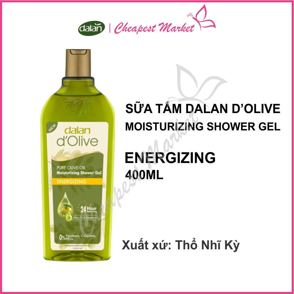 Sữa Tắm Dưỡng Da Tinh Dầu Olive Dalan d'Olive 400ml