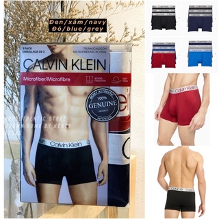CHÍNH HÃNG BILL US - PACK3 Quần Lót  nam Calvin klein Chromatic NAVY (có bán lẻ)
