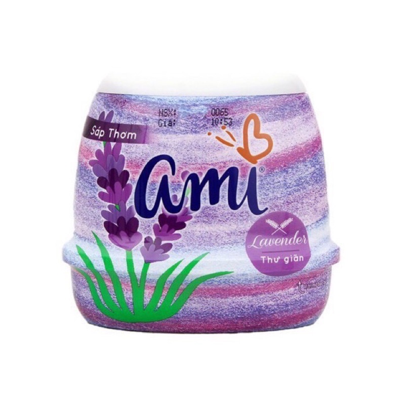 sáp thơm để  để phòng Ami lavender  hương thư giãn dễ chịu 200g   bán chạy nhất  chong các loại sáp thơm