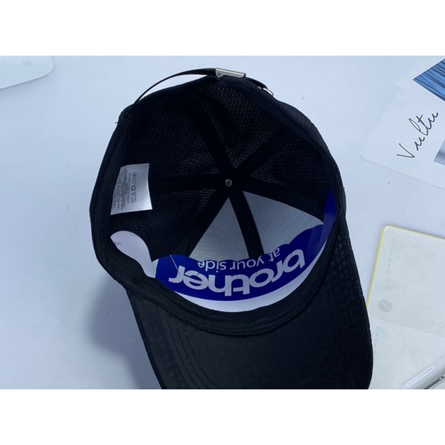 Mũ lưỡi trai logo thêu phối lưới thoáng mát thời trang