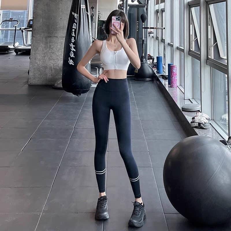 Quần dài Cmon chun mông tập gym yoga