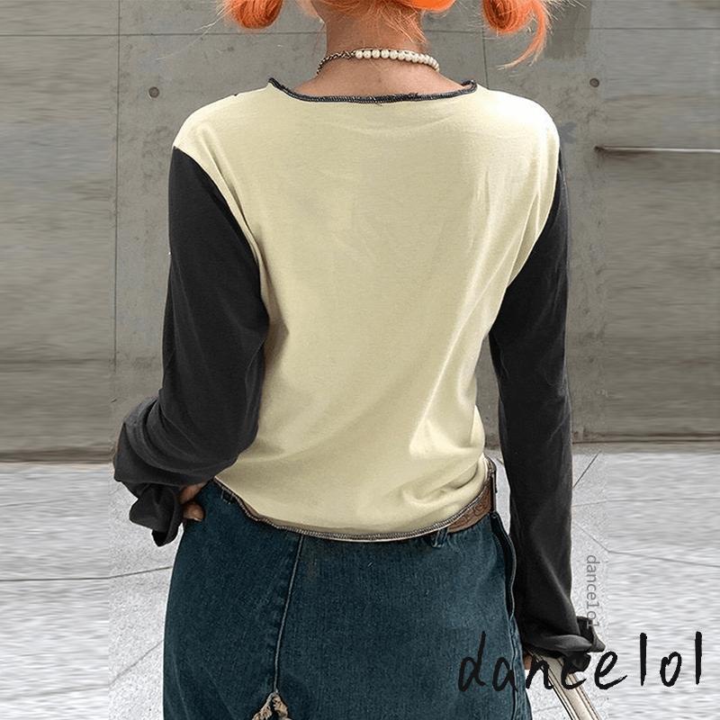 Áo Thun Tay Dài Cổ Tròn In Hình Ngôi Sao Nhảy Múa 1O1