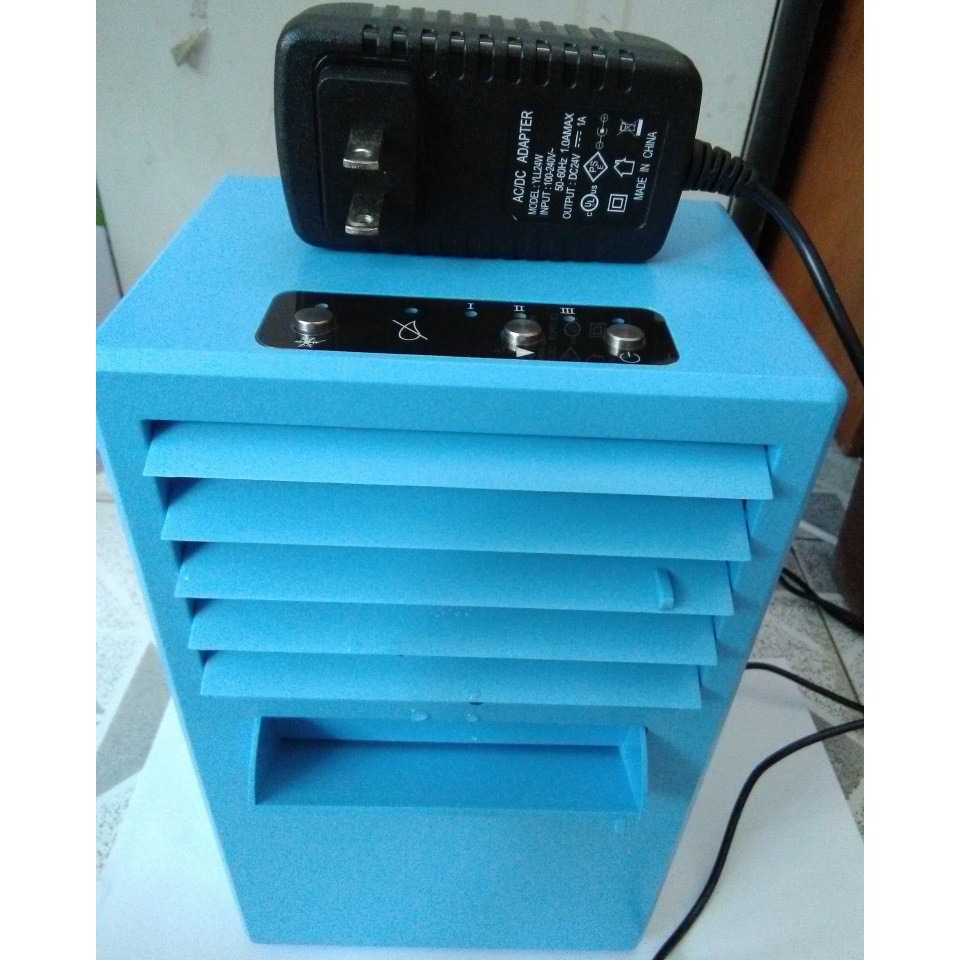 Quạt phun sương mini 24V (3 tốc độ gió)(có kèm adapter 24V)