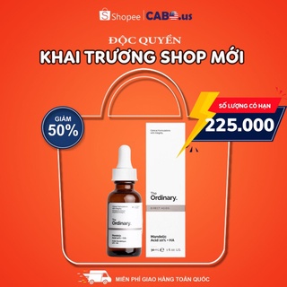 Tẩy Da Chết Hoá Học The Ordinary Mandelic acid 10% + HA CABOUS051 tẩy sáng da, mờ thâm mụn 30ml