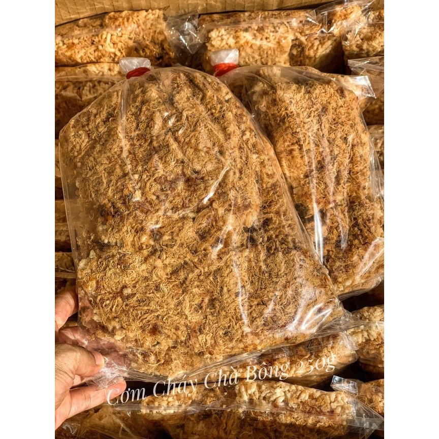 Cơm cháy chà bông ⚡ LOẠI NGON NHẤT ⚡ Cơm cháy đáy nồi siêu chà bông loại đặc biệt thơm ngon giòn rôm rốp