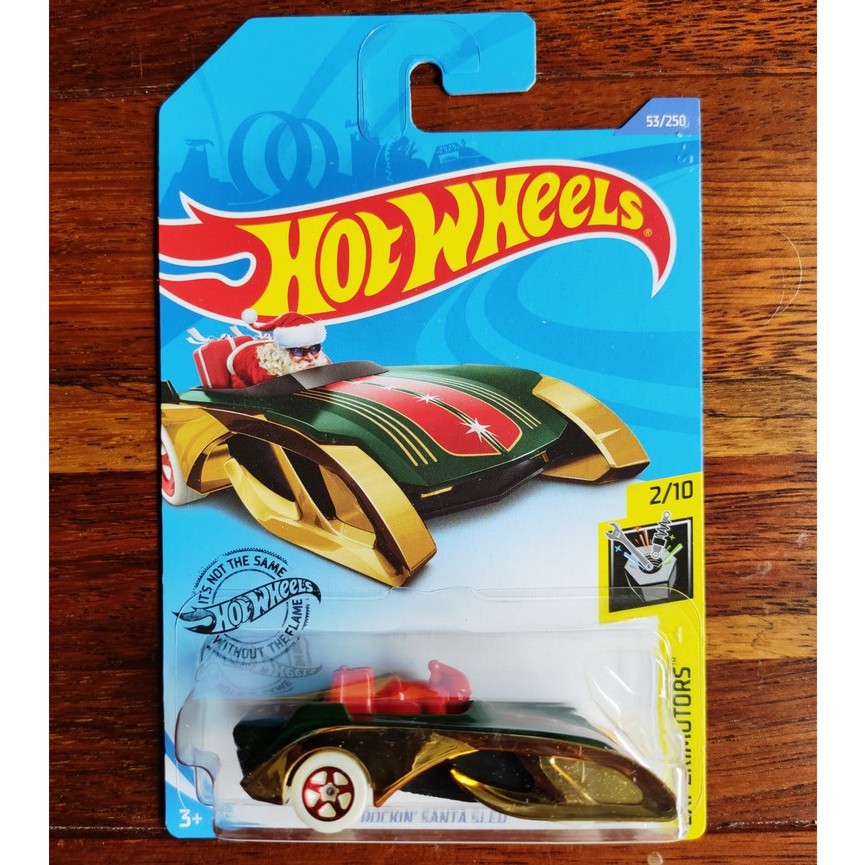 Hot Wheels Mô Hình Xe Hơi Đồ Chơi Rockin Santa Sled - Fy Thẻ