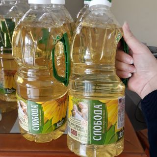 DẦU ĂN HƯỚNG DƯƠNG HỮU CƠ SLOBODA OGANIC 1.8L Nhập khẩu Nguyên chai