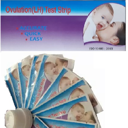 Combo 100 Que Test Rụng Trứng Ovulation (LH) Test Strip- Que thử rụng trứng