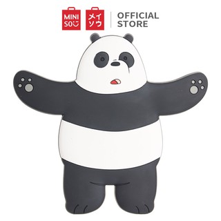 Móc nhựa mềm PVC Miniso x We Bare Bears (mẫu hỗn hợp)