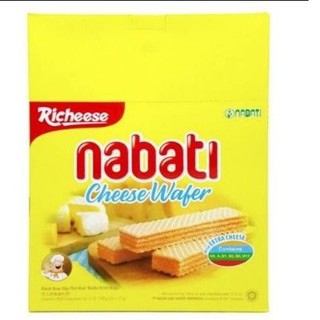 Bánh xốp nhân phô mai richeese nabati hộp 320g.Hsd shop luôn cập nhật date mới