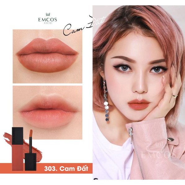 SON KEM LÌ ROMANTIC VELVET TINT cao cấp nhập khẩu chính hãng Hàn Quốc HH-SONCELVT