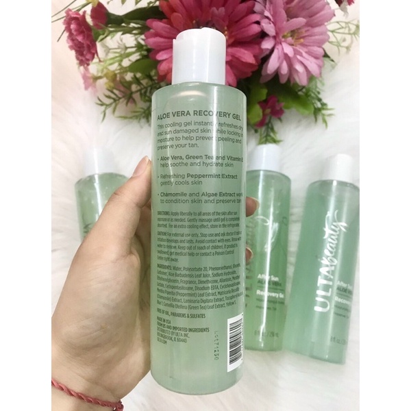 Gel Dưỡng Ẩm làm giảm nếp nhăn Từ Nha Dam: Aloe Vera