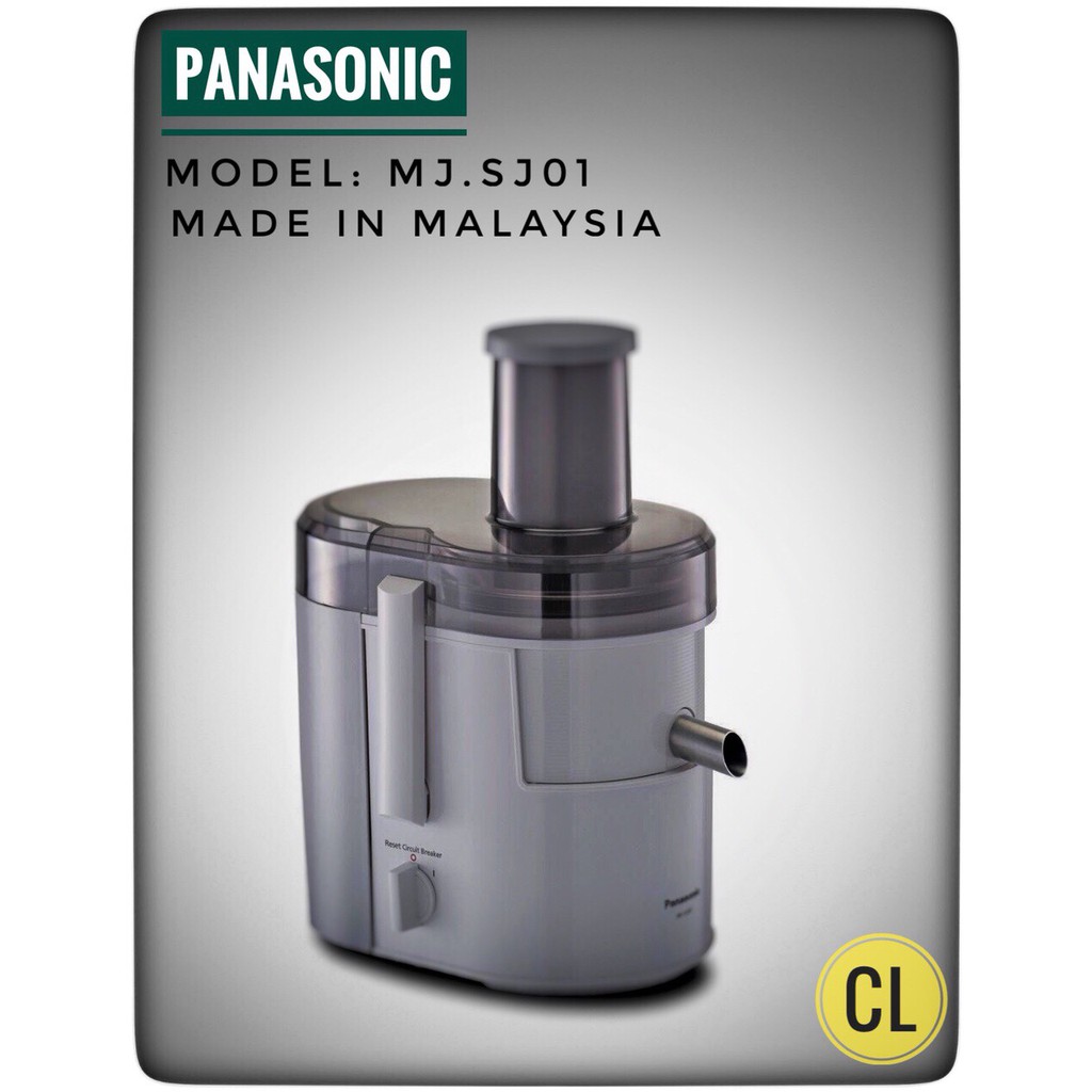 Hàng nhập khẩu - Máy ép trái cây Panasonic MJ-SJ01WRA