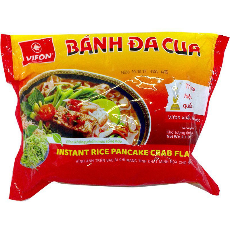 Bánh Đa cua Vifon gói 60g