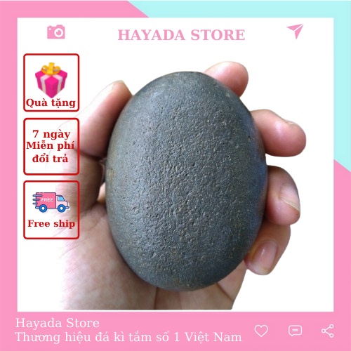 Đá kì tắm tự nhiên đá tắm tẩy tế bào chết đá massage mặt đá cuội tắm - Hayada Store