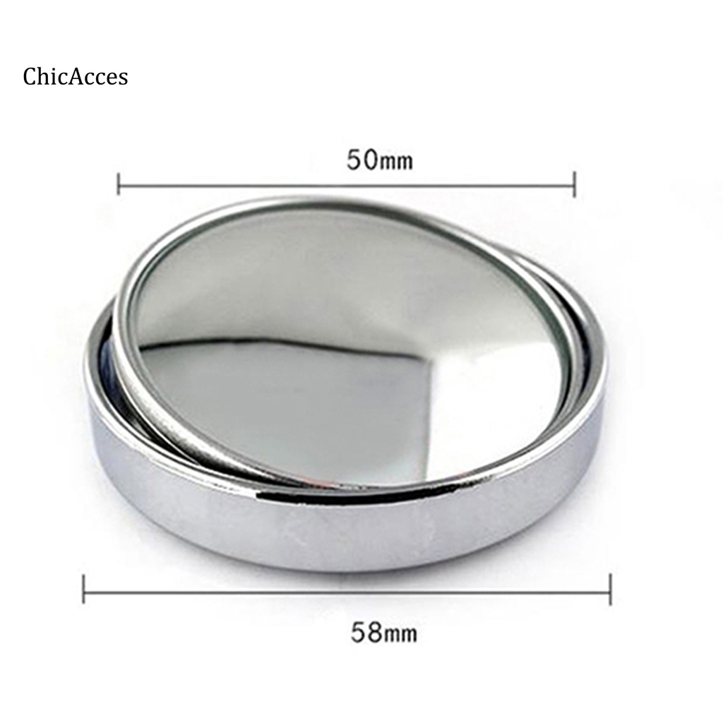 Gương cầu lồi mini xoay 360 độ gắn kính chiếu hậu xe hơi