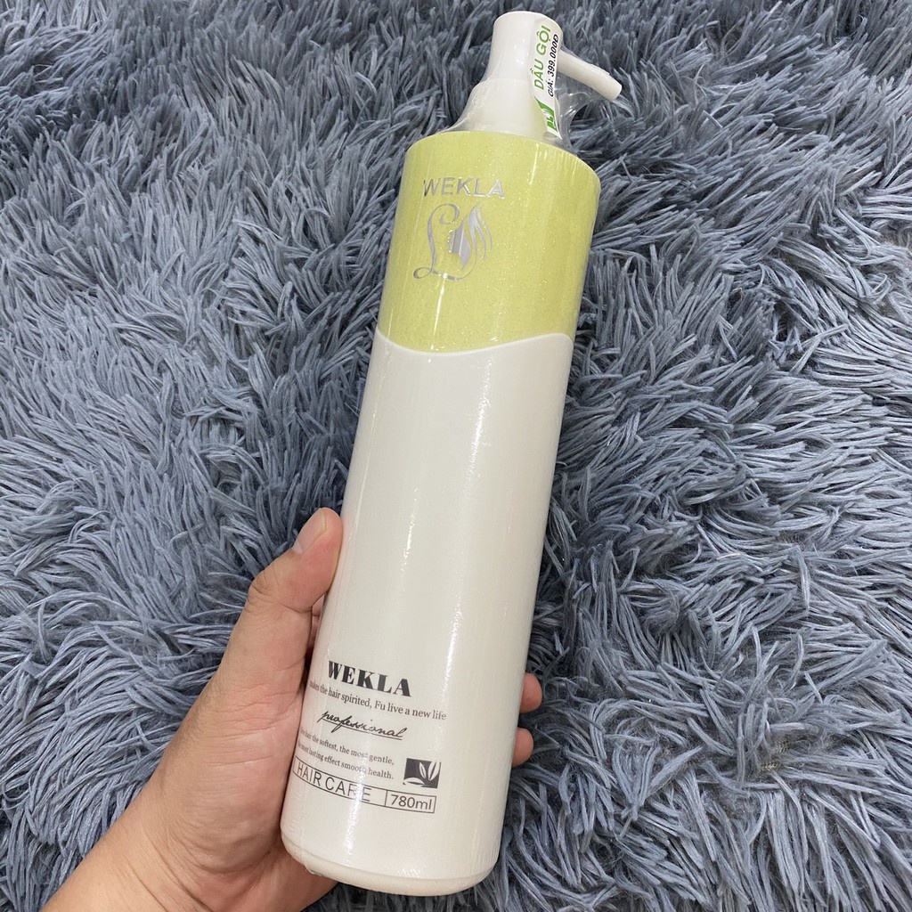 Dầu gội Wekla phục hồi tóc 780ml- chai