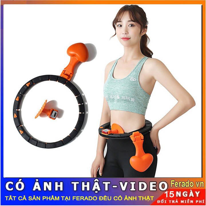 Vòng Lắc Giảm Eo Hula Thông Minh - Có Đồng Hồ Đo Vòng Lắc ( Có Video )