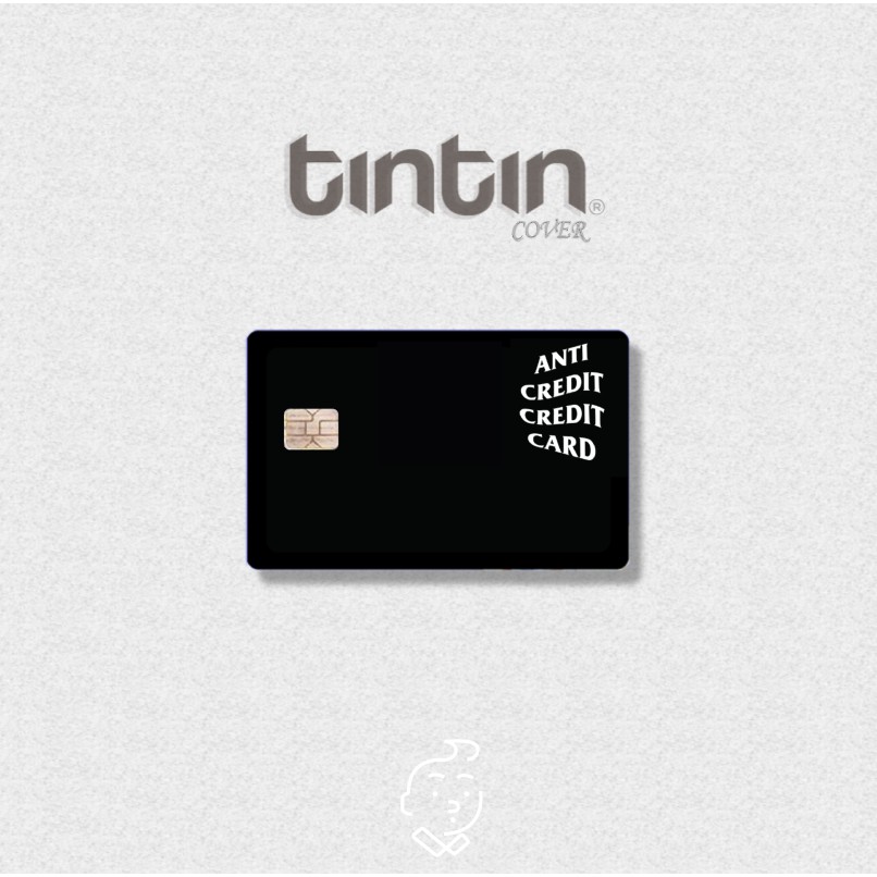 💳ANTI CREDIT CARD (Miếng Dán Sticker/ Dán Bảo Vệ Cho Thẻ ATM, Thẻ Từ, Thẻ Ghi nợ/ Tín dụng) | Dán Thẻ ATM TinTin Cover