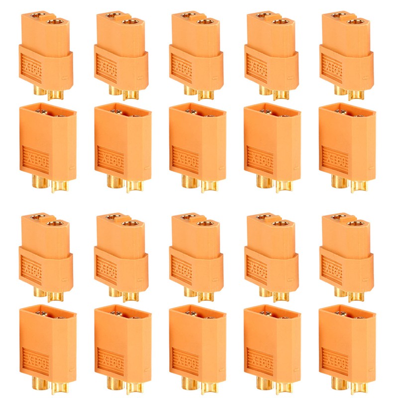 Bộ 10 cặp đầu nối XT60 cho pin Lipo chuyên dụng