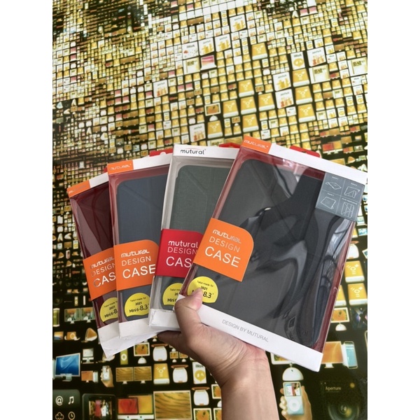 Bao Da iPad Mini 6 MUTURAL Y-Type With Pencil Holder nhiều kiểu dựng