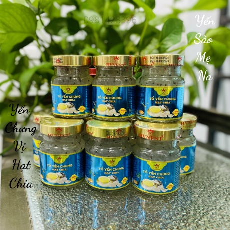 Combo 10 Hũ Yến Sào Tự Nhiên Khánh Hòa Chưng Sẵn 7 Vị 30% Tổ Yến