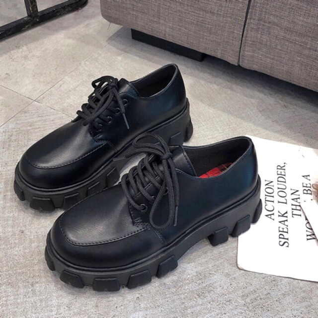 (ORDER) Giày oxford ulzzang da độn đế cá tính (ảnh thật cuối) | BigBuy360 - bigbuy360.vn