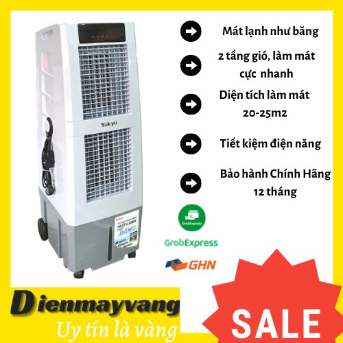 〖TIẾT KIỆM ĐIỆN NĂNG 〗Máy làm mát không khí Yakyo TP 2000TC - BẢO HÀNH 2 NĂM -  2 tầng gió làm mát - Điều khiển cảm ứng