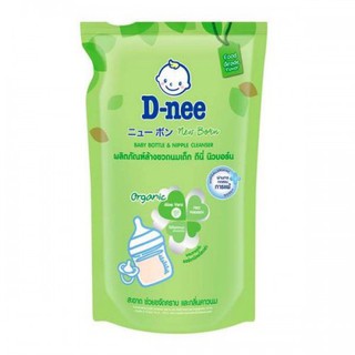 Nước Rửa Bình Sữa Và Rau Quả D-nee Organic dạng túi 600ml Thái Lan